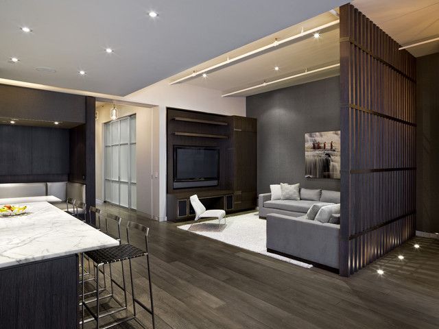 interior partition ideas1 Зонирование перегородкой