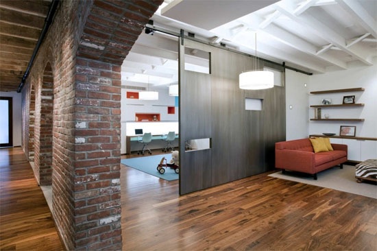 interior partition ideas5 Зонирование перегородкой